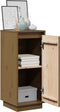 vidaXL - Dressoir - 31,5x34x75 - cm - massief - grenenhout - honingbruin