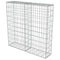 vidaXL - Schanskorfmuur - met - deksels - 100x20x100 - cm - gegalvaniseerd - staal