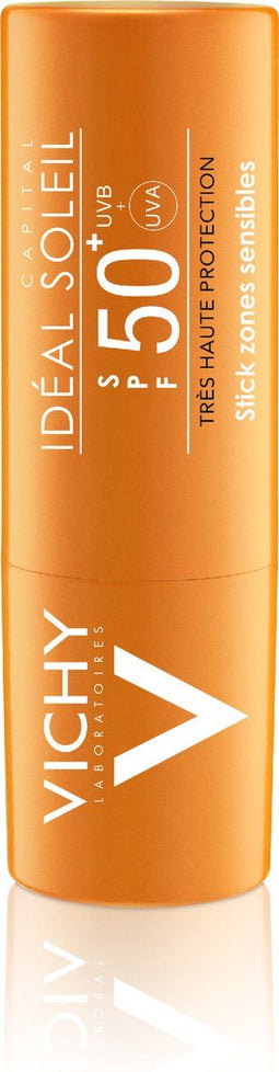 Vichy Capital Soleil Stick Gevoelige Zones SPF50+ 9ml