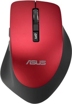 ASUS WT425 - Draadloze muis - 1600 dpi - Rood