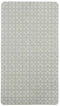 Antislipmat voor in de douche Ruiten Grijs PVC 67,7 x 38,5 x 0,7 cm (6 Stuks)