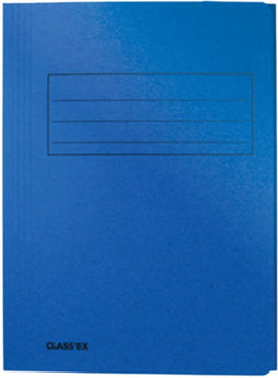 Dossiermap - 24 x 35 cm - blauw - 1 stuk(s)