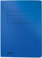 Dossiermap - 24 x 35 cm - blauw - 1 stuk(s)