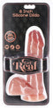 Silicone Dildo 8 Inch w Balls