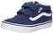 Vans Brooklyn Mid V SUEDE/CANVAS - Unisex Sneakers - Dubbele klittenbandsluiting - True Navy