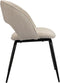 Pole to Pole - Rainbow stoel - Chenille - Beige