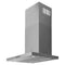 INVENTUM AKB6005RVS - Wandschouw afzuigkap - Energiezuinige ledverlichting - RVS