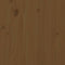 vidaXL - Dressoir - 60x34x75 - cm - massief - grenenhout - honingbruin