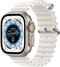 Apple Watch Ultra - 4G/LTE - 49mm - Titanium kast - Ocean bandje