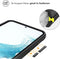iMoshion Hoesje Geschikt voor Samsung Galaxy A54 (5G) Hoesje - iMoshion Rugged Hybrid Case - Zwart / Transparant