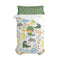 Happy Friday Duvet cover set 2 pieces Happydino 180x220 cm (Single) Multicolor