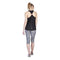Elle Sport ES2268 - Top - Aansluitend - Kleur: zwart/wit