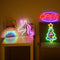 Neon Verlichting – Kerstboom – Multicolor – Retro - Unieke Kerstversiering