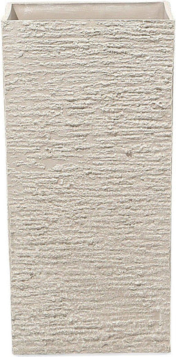 GAZA - Plantenbak - Lichtbeige - 30 cm - Stenenmix