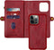 iMoshion Hoesje Geschikt voor iPhone 13 Pro Hoesje Met Pasjeshouder - iMoshion 2-in-1 Wallet Bookcase - Rood