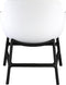 PTMD Nicca White polypropylene leisure chair