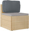 vidaXL - Ligbedkussen - voor - Rugleuning - Antraciet - 70x40x12 - cm - Oxford - Stof