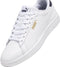 PUMA Smash 3.0 L - Unisex Sneakers - Gevoerde kraag - PUMA White-PUMA Navy-PUMA Gold