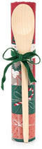 Theedoek met pollepel cadeau set - kerst - nuvole di stoffa Rood met groene kerstboom