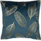FREESIA - Sierkussen set van 2 - Blauw - 45 x 45 cm - Fluweel