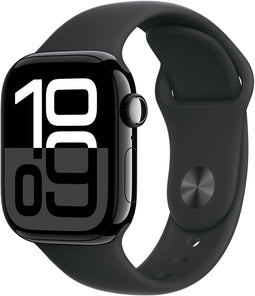 Apple Watch Series 10 - Smartwatch - GPS + Cellular 42mm - Aluminium Zwart