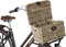 Fastrider Sera - Fietsmand - Handgemaakt Rotan met Deksel 17L - Beige