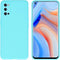 iMoshion Hoesje Geschikt voor Oppo Reno4 Pro 5G Hoesje Siliconen - iMoshion Color Backcover - Mintgroen