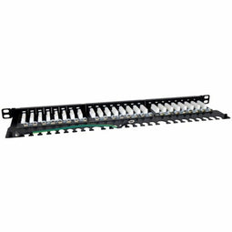 Patch Panel 24 UTP-Poorten Categorie 6 Phasak PU 4811