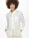 ONLY ONLLECEY LS KNOT SHIRT NOOS - Dames Blouse - Knoopdetail - All over streep - Maat L