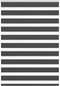 vidaXL - Zebra - rolgordijn - 110x150 - cm - stofbreedte - 105,9 - cm - zwart