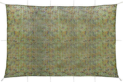 vidaXL - Camouflagenet - met - opbergtas - 6x7 - m - groen