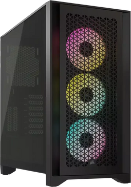 Corsair 4000D Airflow - Tower - Gehard glas - Zwart