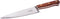 Robert Herder Serie 1922 - Koksmes - Carbonstaal - Middenspits - Lemmet 18 cm - Heft Walnotenhout