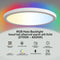 Calex Halo Slimme Plafonnière - Smart Plafondlamp 30cm - RGB en Warm Wit Licht - Wit