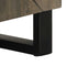 vidaXL - Tv-meubel - 105x33x46 - cm - massief - mangohout - zwart