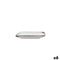 Bidasoa Orion - Snackdienblad - Stapelbaar en geschikt voor afwasmachine en magnetron - Wit (6 Stuks)