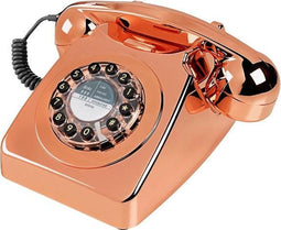 Wild & Wolf 746 - Retro telefoon - Koper