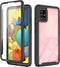 iMoshion Hoesje Geschikt voor Samsung Galaxy A51 Hoesje - iMoshion 360° Full Protective Case - Zwart / Transparant