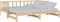 vidaXL - Slaapbank - uitschuifbaar - massief - grenenhout - 2x(90x200) - cm