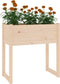 vidaXL - Plantenbak - 78x40x81 - cm - massief - grenenhout