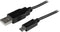 StarTech.com USBAUB15CMBK - Micro USB-kabel 15 cm - Opladen en synchroniseren - Zwart