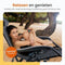 Goliving Opvouwbare Ligstoel - Verstelbare Tuinstoel met Tafel - 3 Standen - Zwart - 110 x 66 x 178 cm