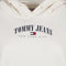 Tommy Hilfiger cropped hoodie - Dames - Capuchon met aantrekkoord - Wit - M