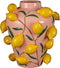Mica Decorations Melika Vaas - Keramiek - H38 x Ø35 cm - Lichtroze