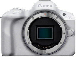 Canon EOS R50 - Systeemcamera - 24,2Mpx CMOS - Kit met RF-S 18-45mm F4.5-6.3 IS STM - Wit