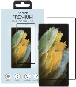 Selencia Galaxy S22 Ultra - Gehard Glas Premium Screenprotector - 9H krasbestendig