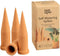 Fairzone Waterdruppelaar - Gelijkmatige bewatering - Terracotta - 4 stuks - Lengte: 21,5 cm - Diameter: 5,5 cm