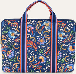 Oilily Loulou - Laptoptas - Dames - Ritssluiting - Stevig - Blauw - One size