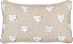 GAZANIA - Sierkussen - Beige - 30 x 50 cm - Katoen