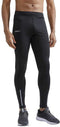 Craft Adv Essence Warm Sportlegging - Aansluitend - Sneldrogend - Zwart - Maat L